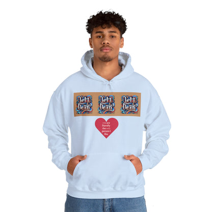 Funky Lett Unisex Heavy Blend™ Hooded Sweatshirt - Zion Legend Fashions