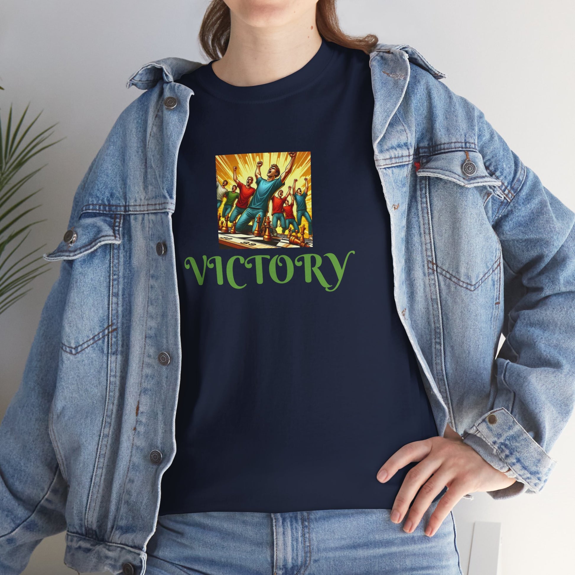 Victory Unisex Heavy Cotton Tee - Zion Legend Fashions