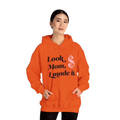 Look Mum  Unisex Heavy Blend™ Hooded Sweatshirt - Zion Legend Fashions