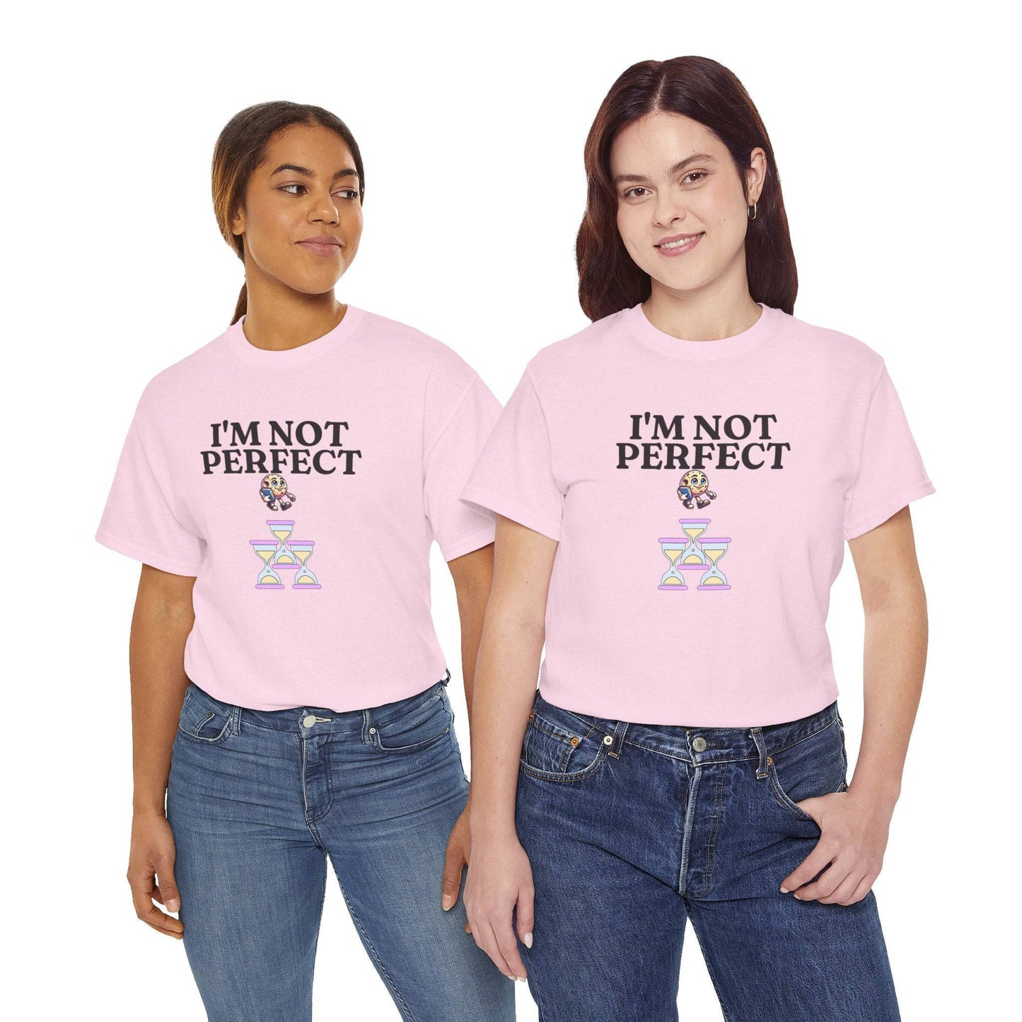 I'm Not Perfect Unisex Heavy Cotton Tee - Zion Legend Fashions