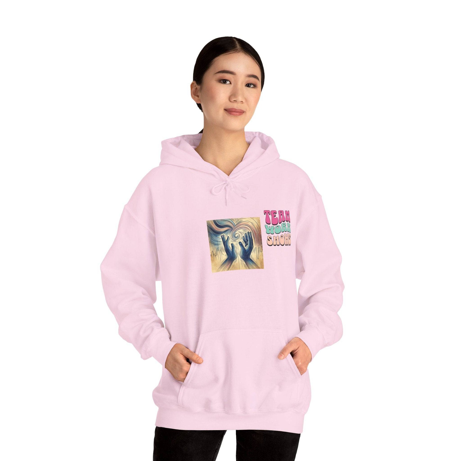 Team Work Unisex Heavy Blend™ Hooded Sweatshirt - Zion Legend Fashions