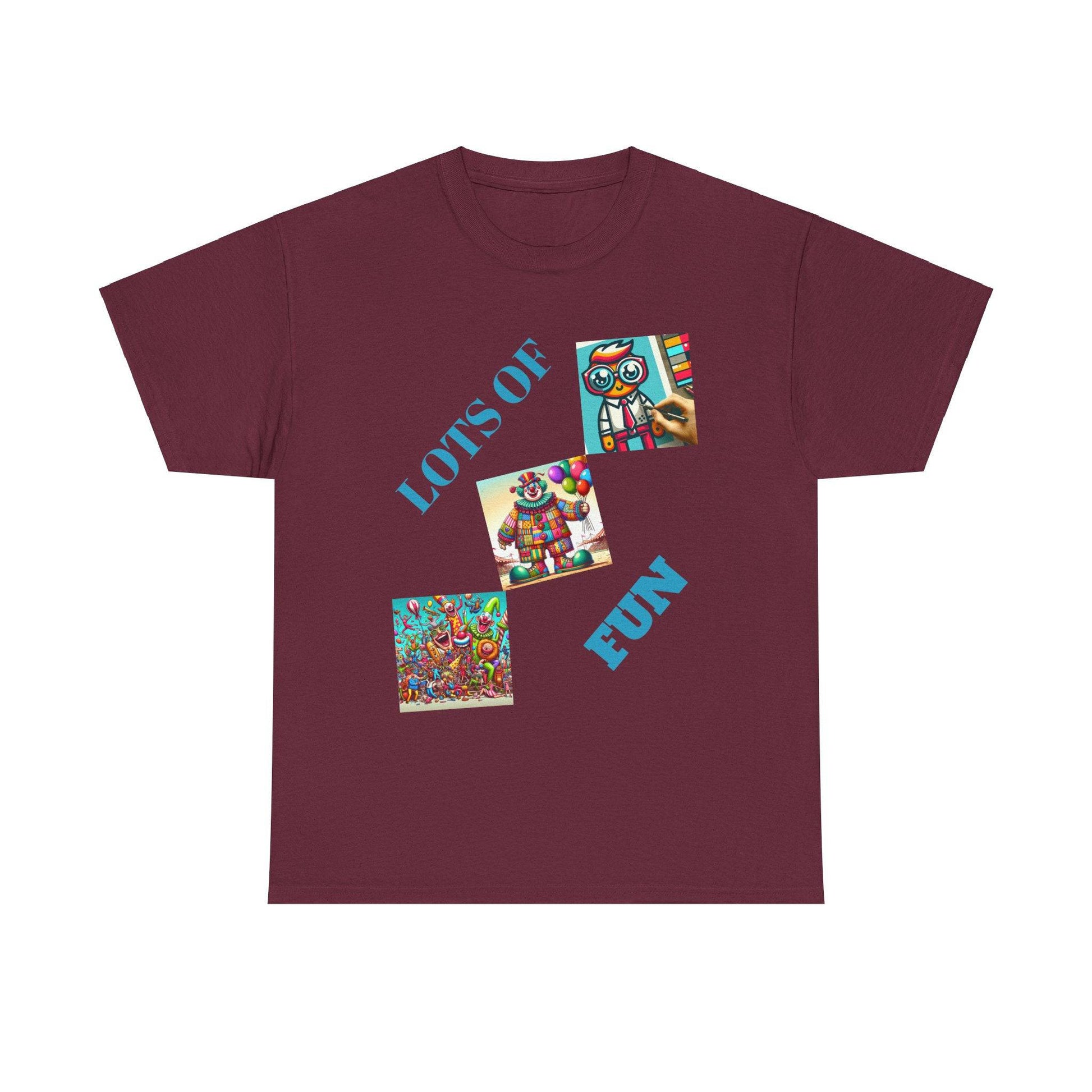 Lots of Fun Unisex  Heavy US Cotton T-Shirt - Zion Legend Fashions