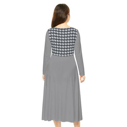 Women's Long Sleeve Dance Dress - Zion Legend Fashions