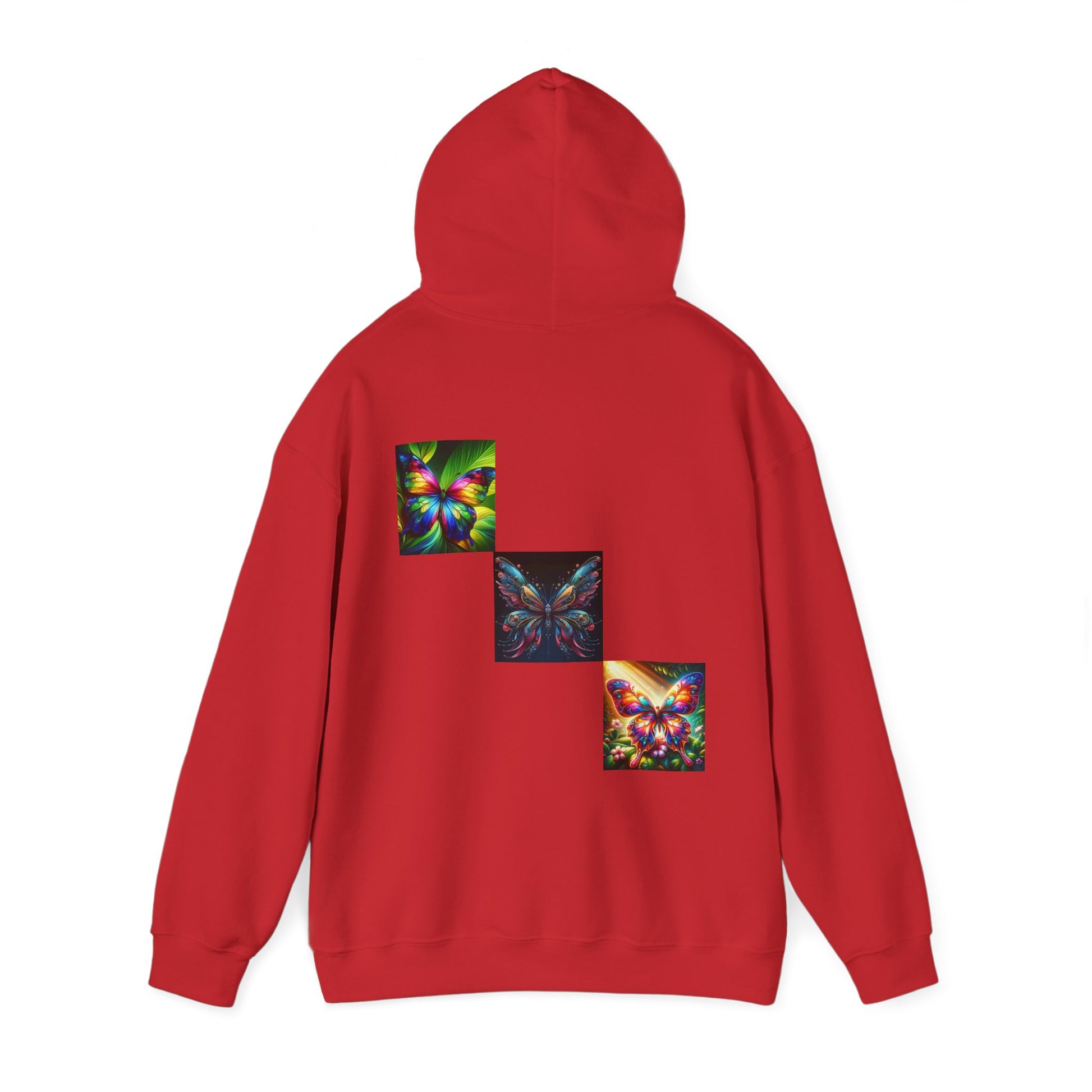 Butterflies Unisex Heavy Blend™ Hooded Sweatshirt - Zion Legend Fashions