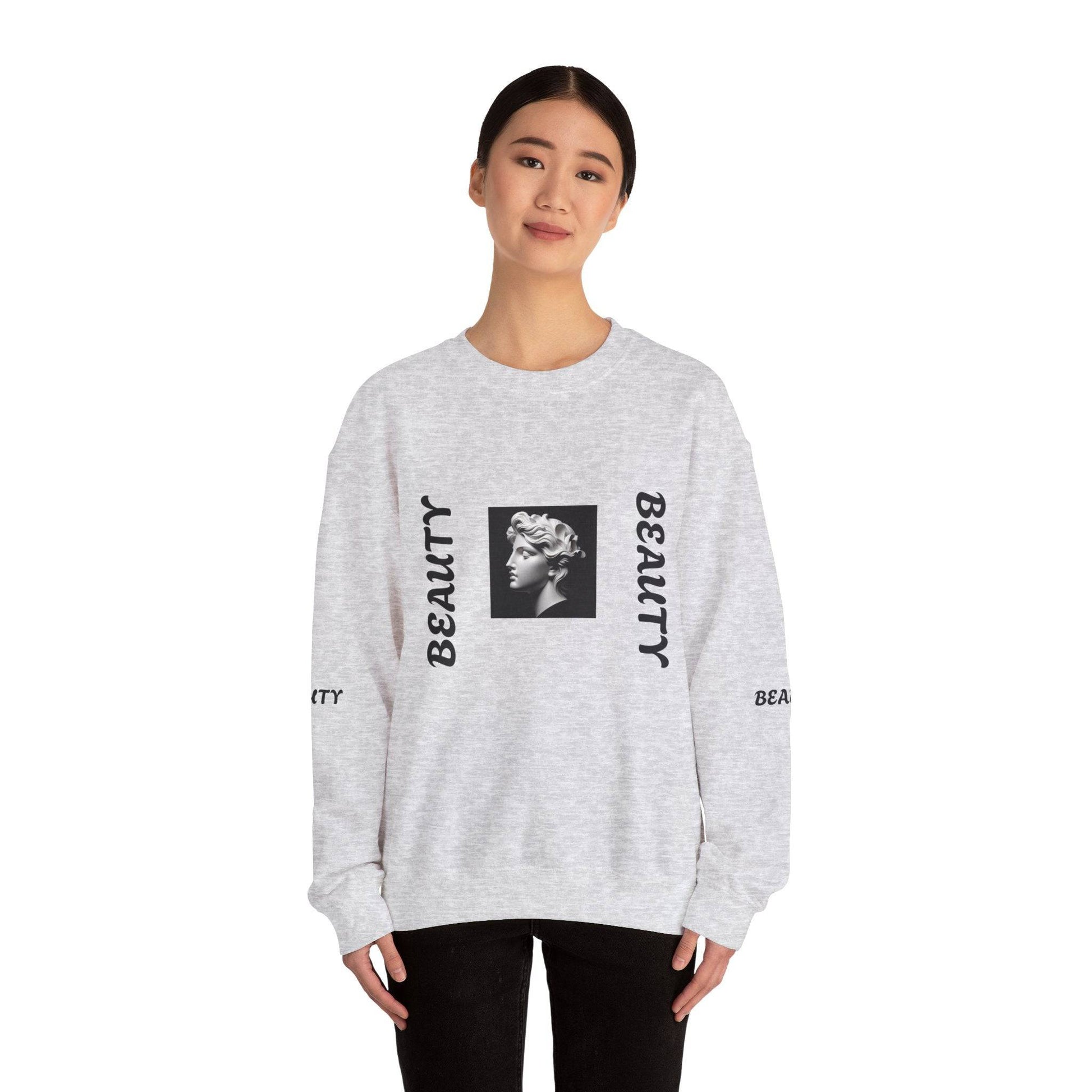 Beauty Unisex Heavy Blend™ Crewneck Sweatshirt - Zion Legend Fashions
