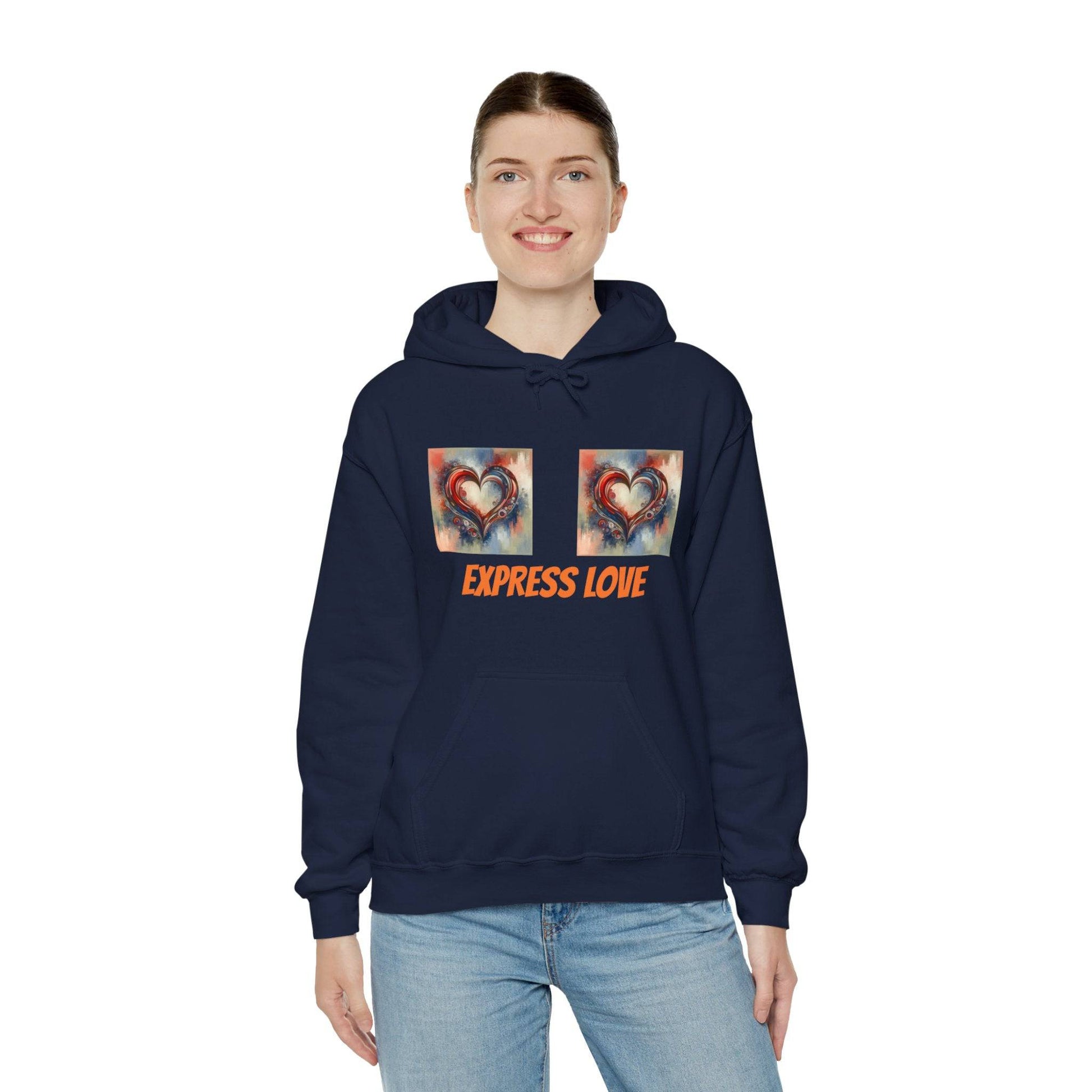 Love Unisex Heavy Blend™ Hooded Sweatshirt - Zion Legend Fashions