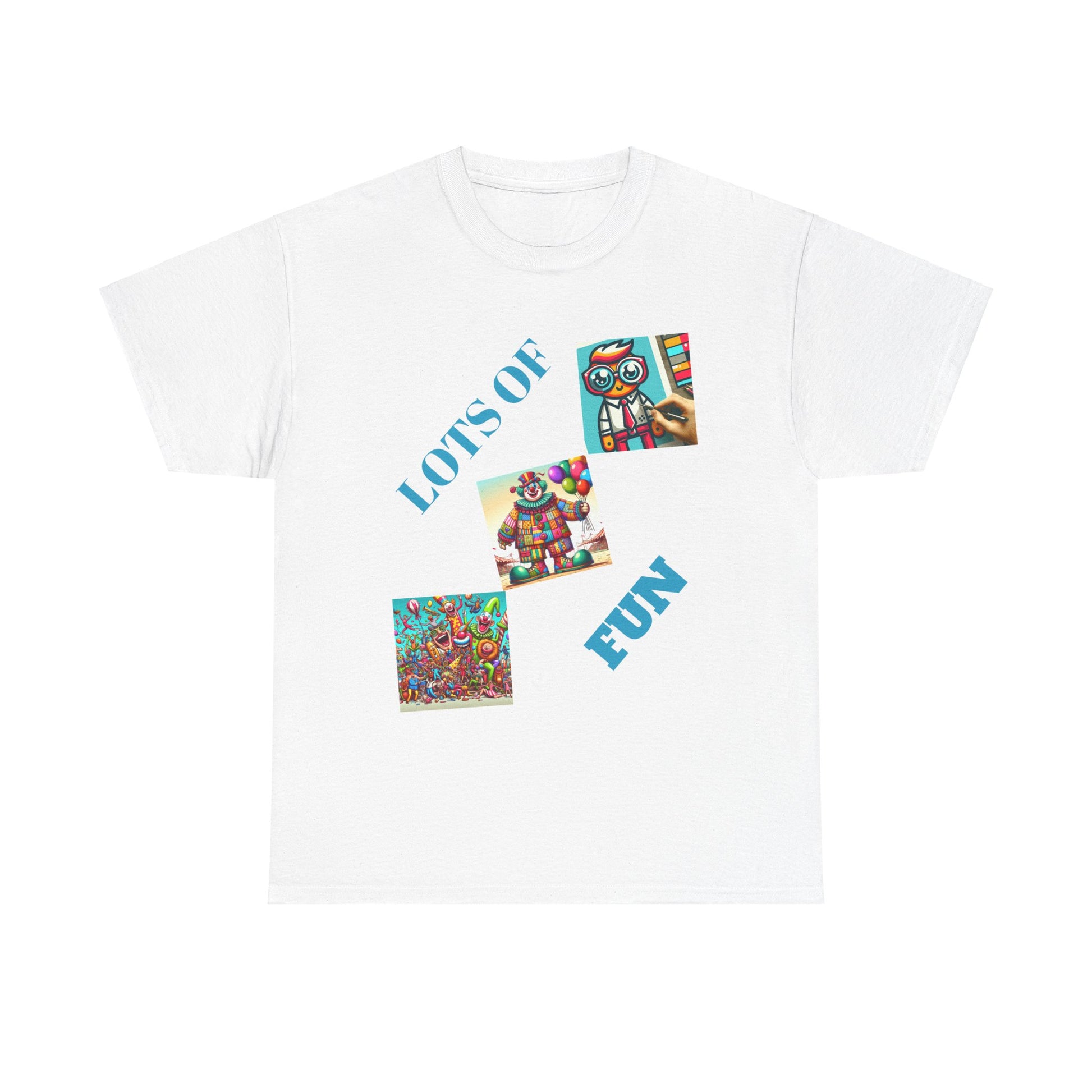 Lots of Fun Unisex  Heavy US Cotton T-Shirt - Zion Legend Fashions