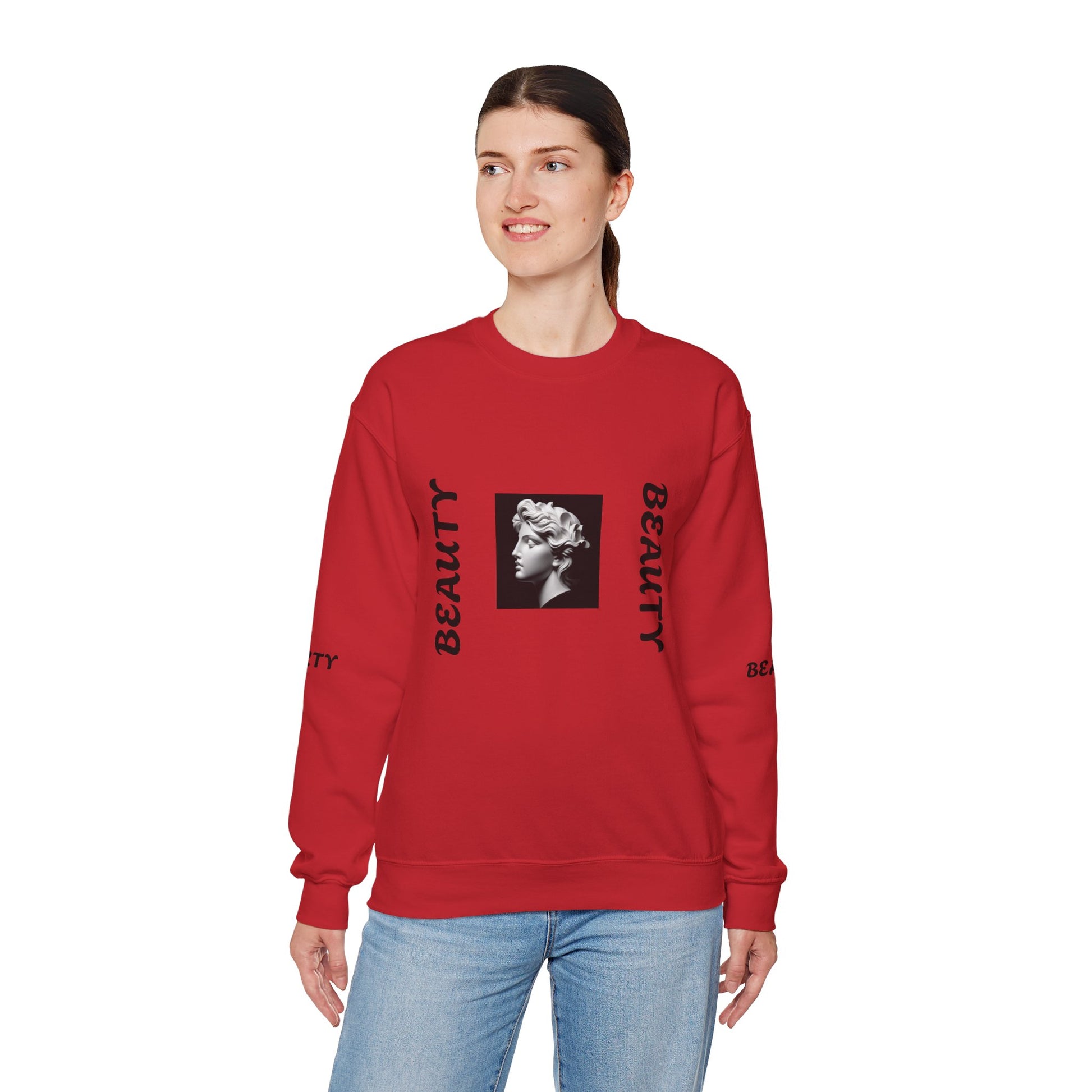 Beauty Unisex Heavy Blend™ Crewneck Sweatshirt - Zion Legend Fashions