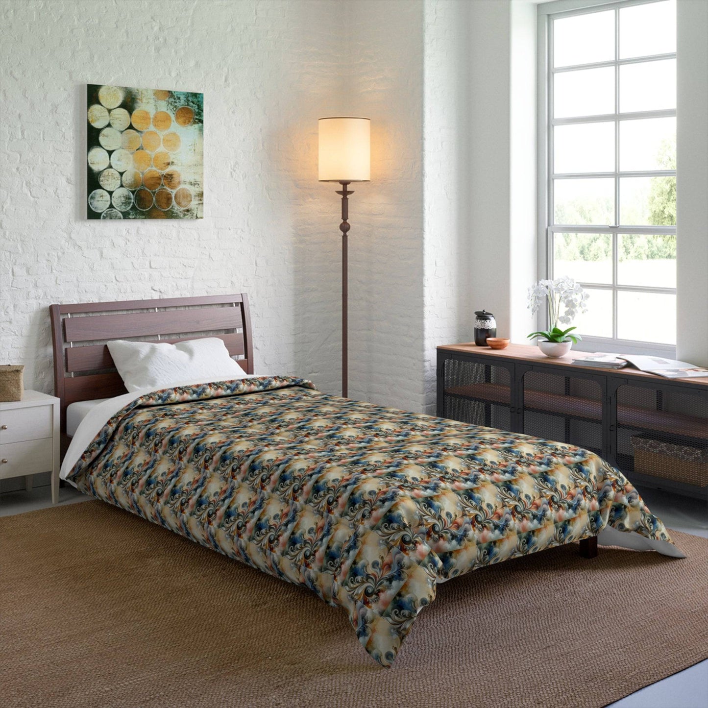 Beautiful Comforter available in 4 Sizes  -  Only available in USA - Zion Legend Fashions