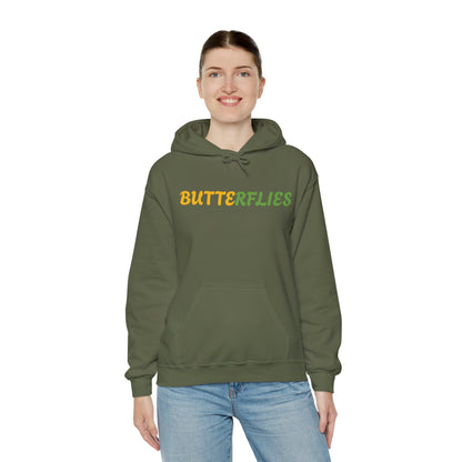 Butterflies Unisex Heavy Blend™ Hooded Sweatshirt - Zion Legend Fashions