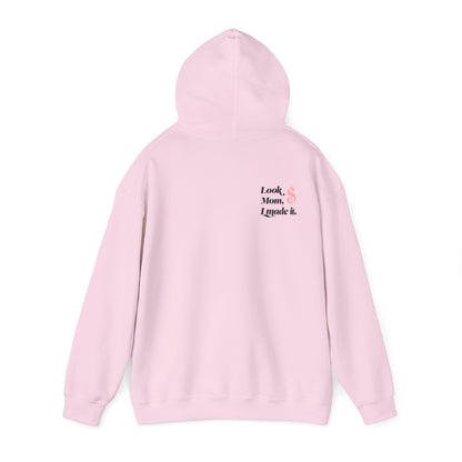 Look Mum  Unisex Heavy Blend™ Hooded Sweatshirt - Zion Legend Fashions