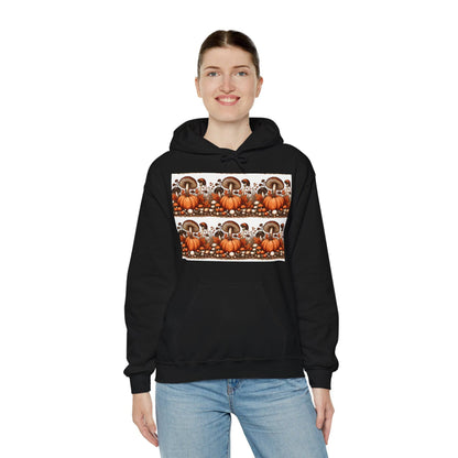 Pumpkin & Mushroom Unisex Heavy Blend™ Hooded Sweatshirt - Zion Legend Fashions
