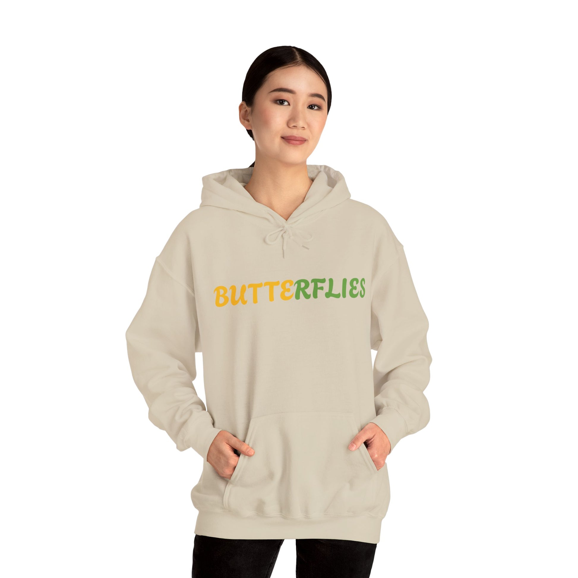 Butterflies Unisex Heavy Blend™ Hooded Sweatshirt - Zion Legend Fashions