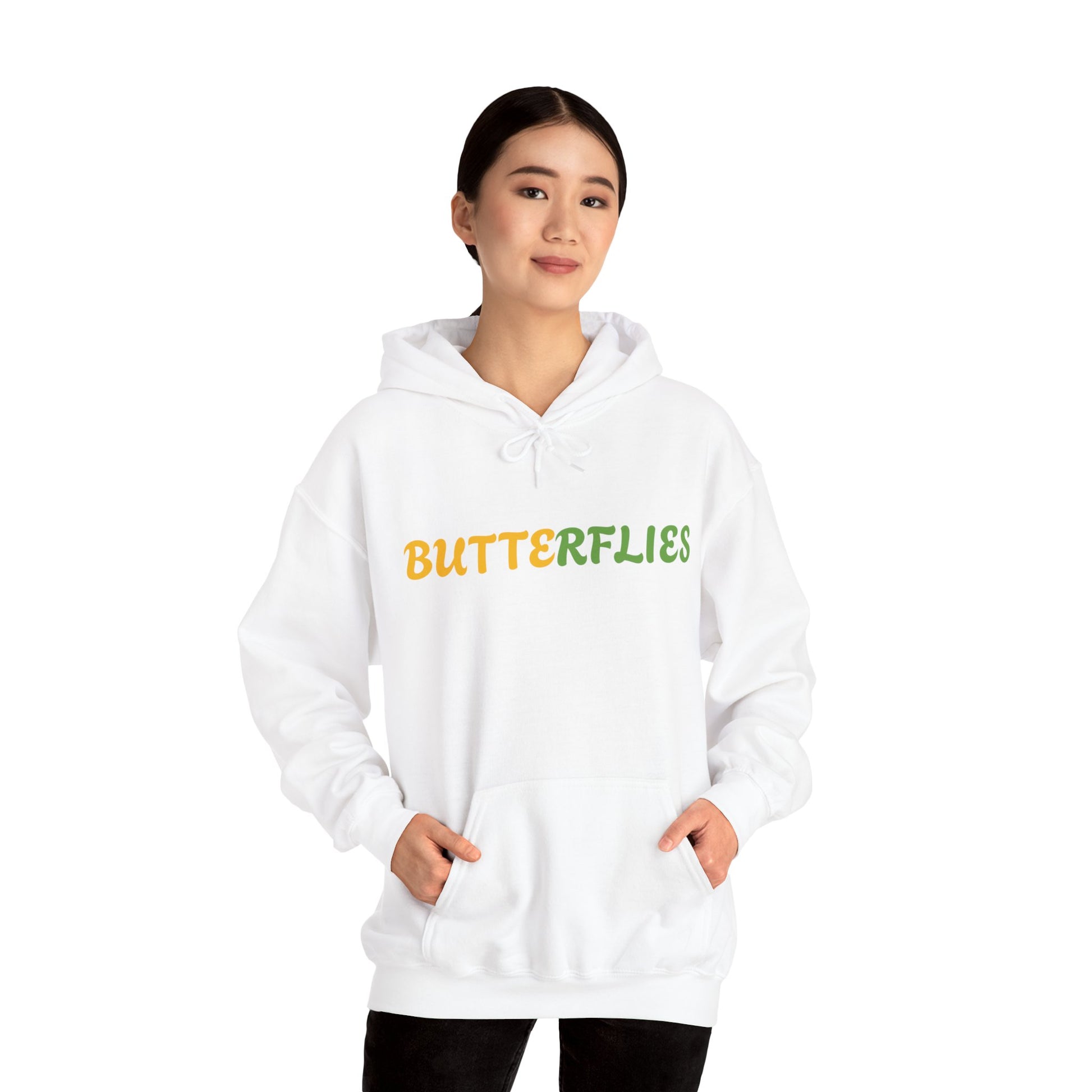 Butterflies Unisex Heavy Blend™ Hooded Sweatshirt - Zion Legend Fashions