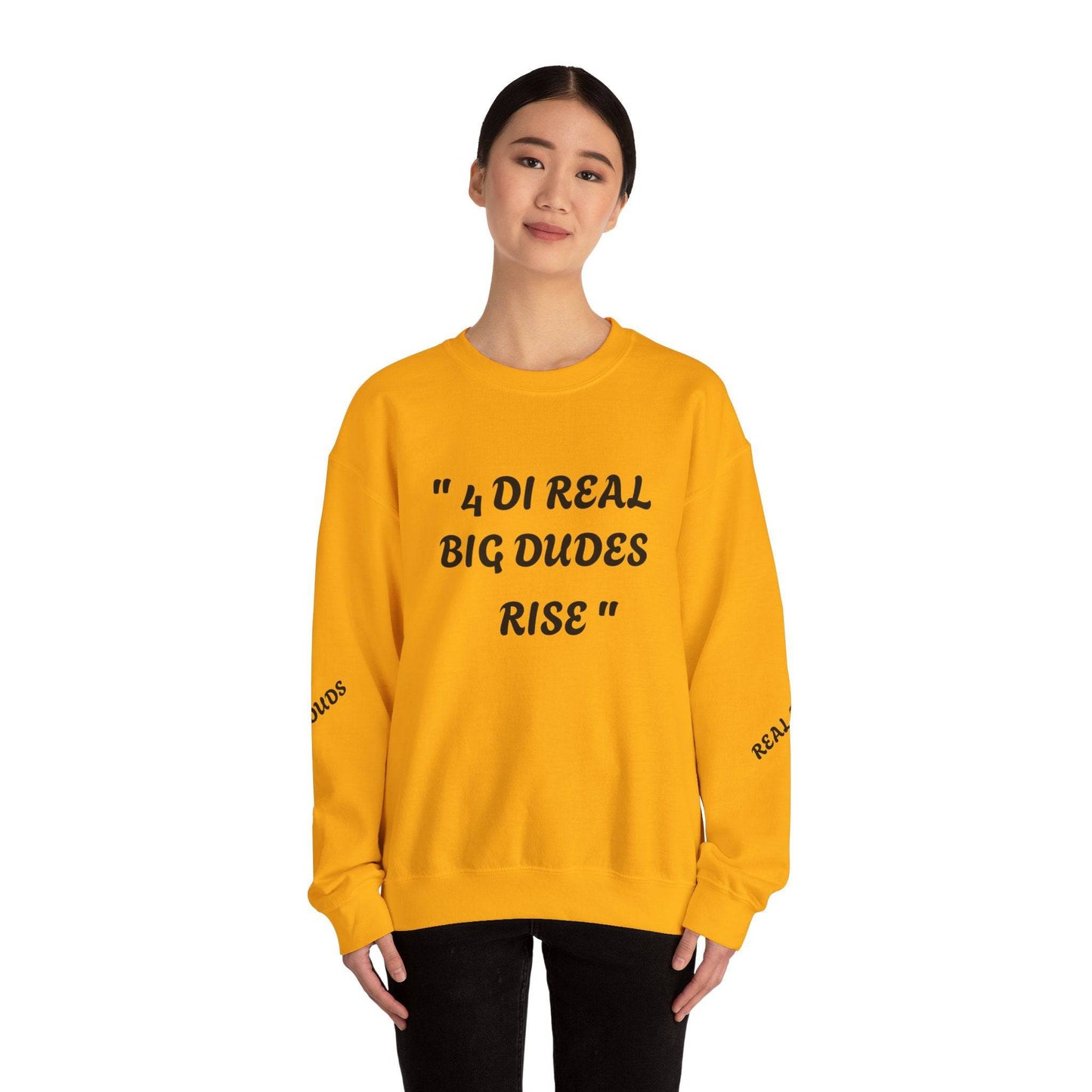 4 DI Real Big Dudes Rise Unisex Heavy Blend™ Crewneck Sweatshirt - Zion Legend Fashions