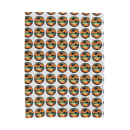 Africa sun set Velveten Plush Blanket   -  Available in USA Only - Zion Legend Fashions