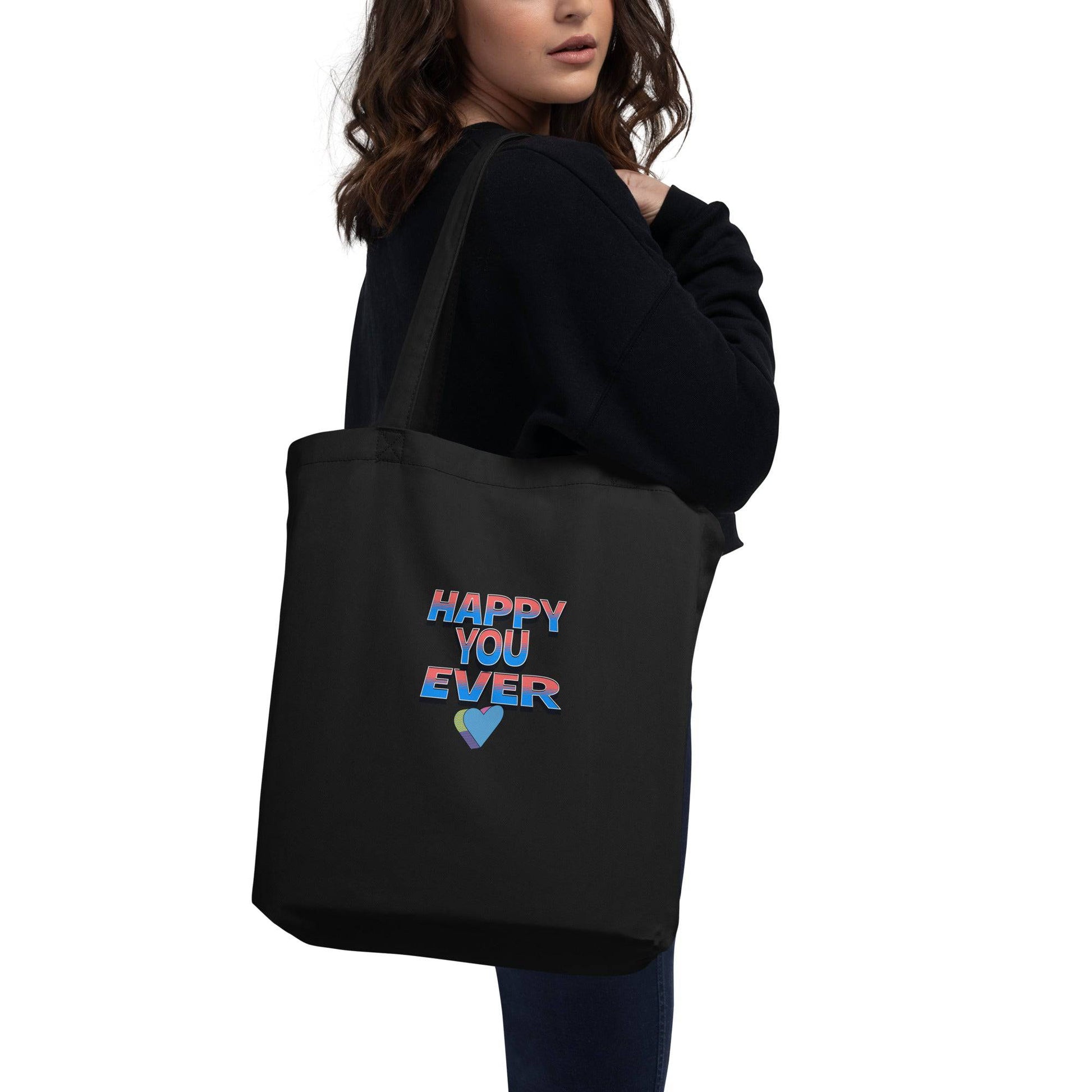 HAPPY EVER Eco Tote Bag - Zion Legend Fashions