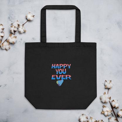 HAPPY EVER Eco Tote Bag - Zion Legend Fashions