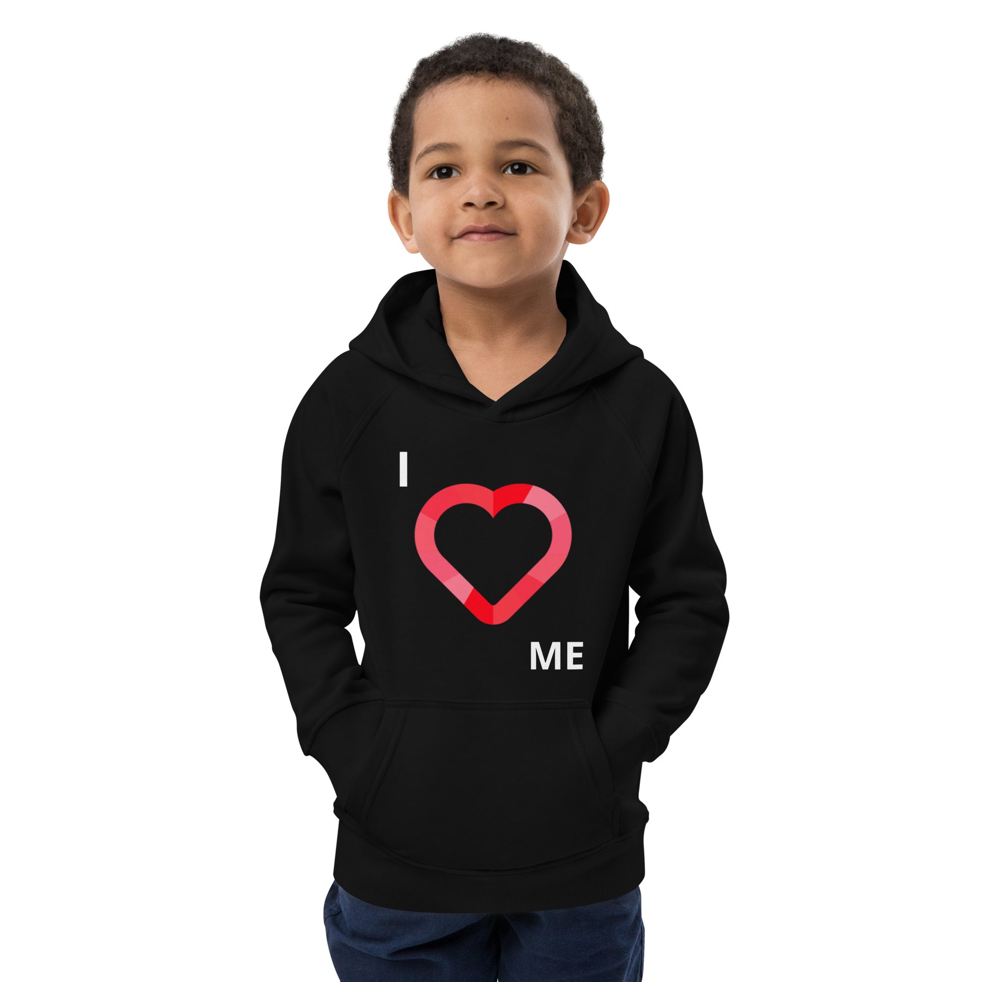 I Love Me Eco Friendly Kids Hoodie - Zion Legend Fashions