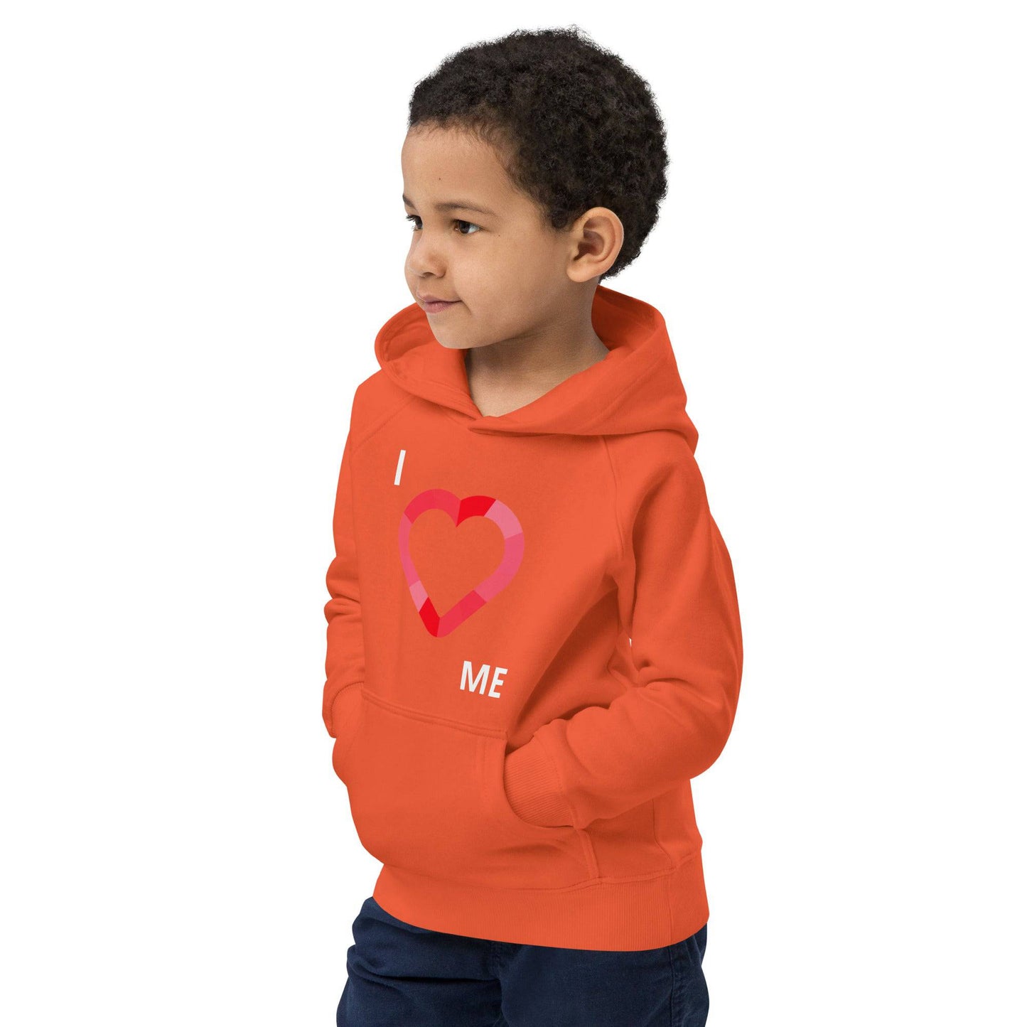 I Love Me Eco Friendly Kids Hoodie - Zion Legend Fashions