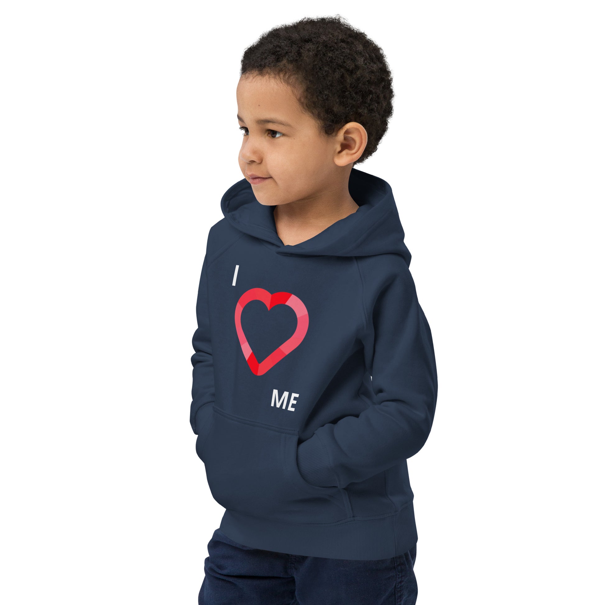 I Love Me Eco Friendly Kids Hoodie - Zion Legend Fashions