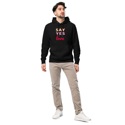 Say Yes Unisex Essential Eco Hoodie - Zion Legend Fashions