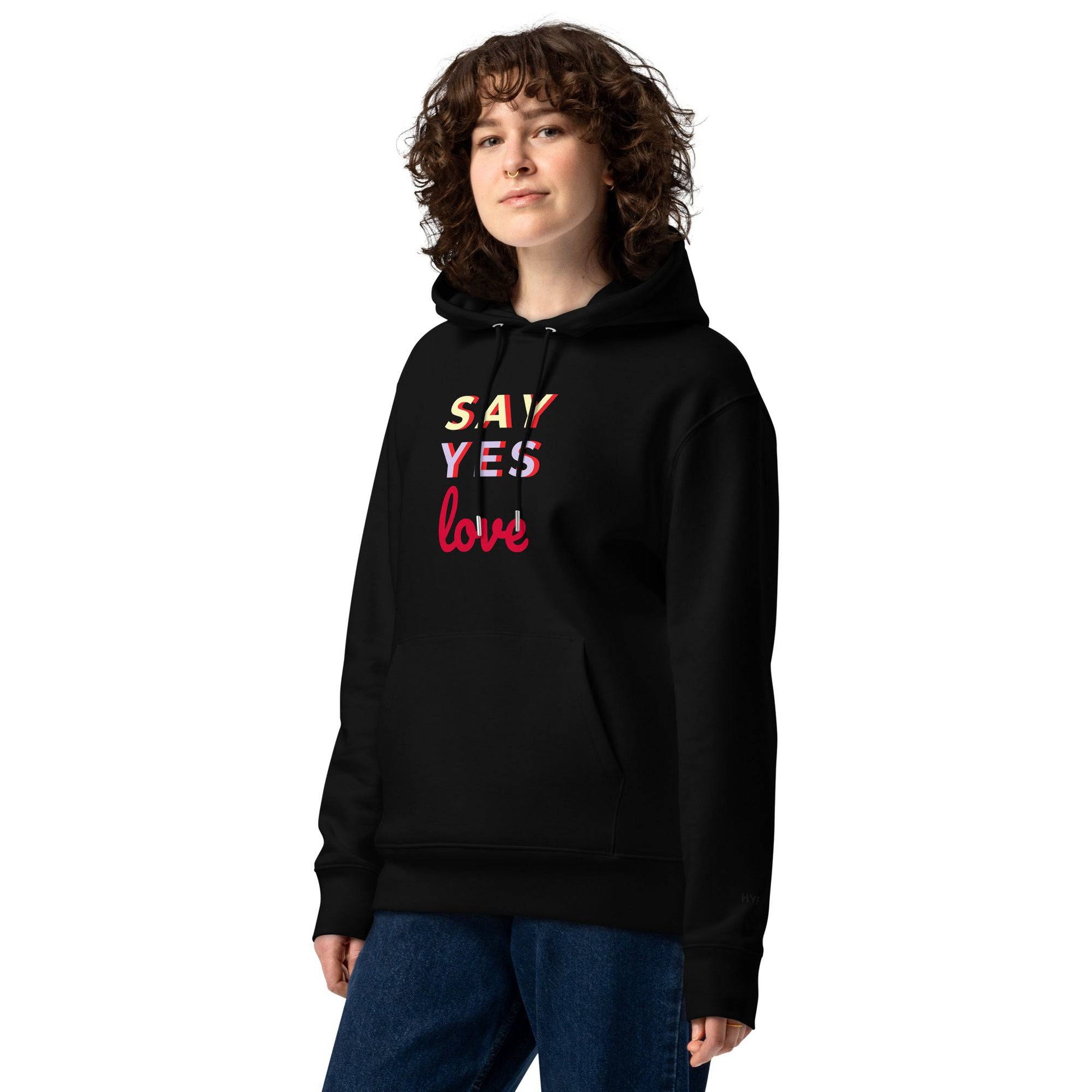 Say Yes Unisex Essential Eco Hoodie - Zion Legend Fashions
