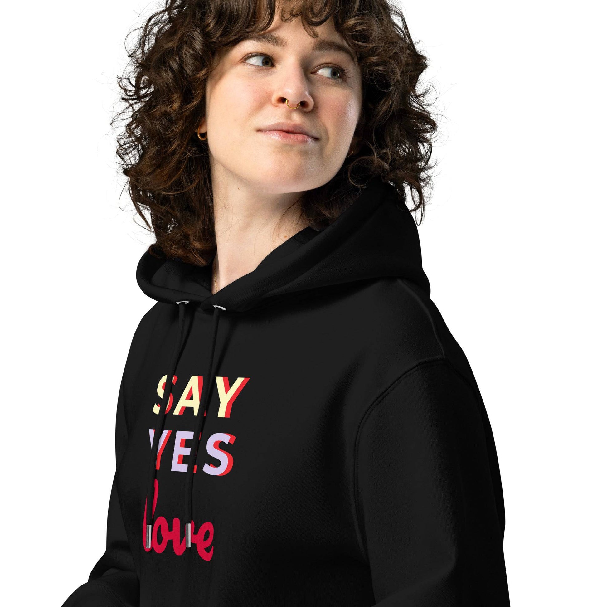Say Yes Unisex Essential Eco Hoodie - Zion Legend Fashions