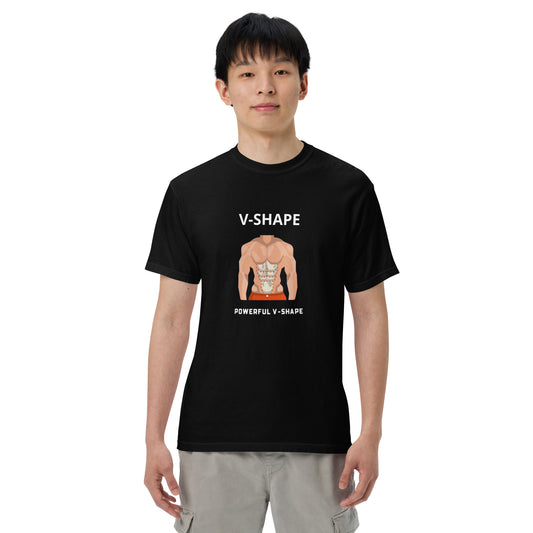 Powerful V-Shape Unisex Garment-Dyed Heavyweight T-Shirt - Zion Legend Fashions
