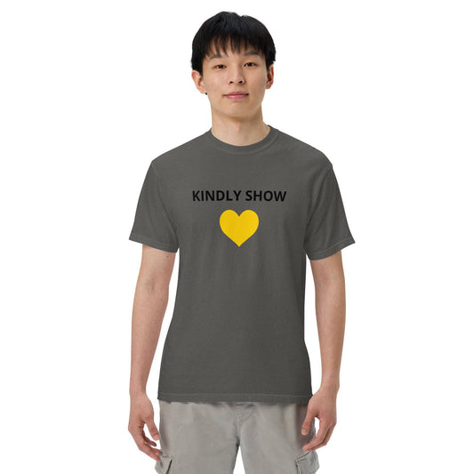 Kindly Show Love Unisex Garment-Dyed Heavyweight T-Shirt - Zion Legend Fashions