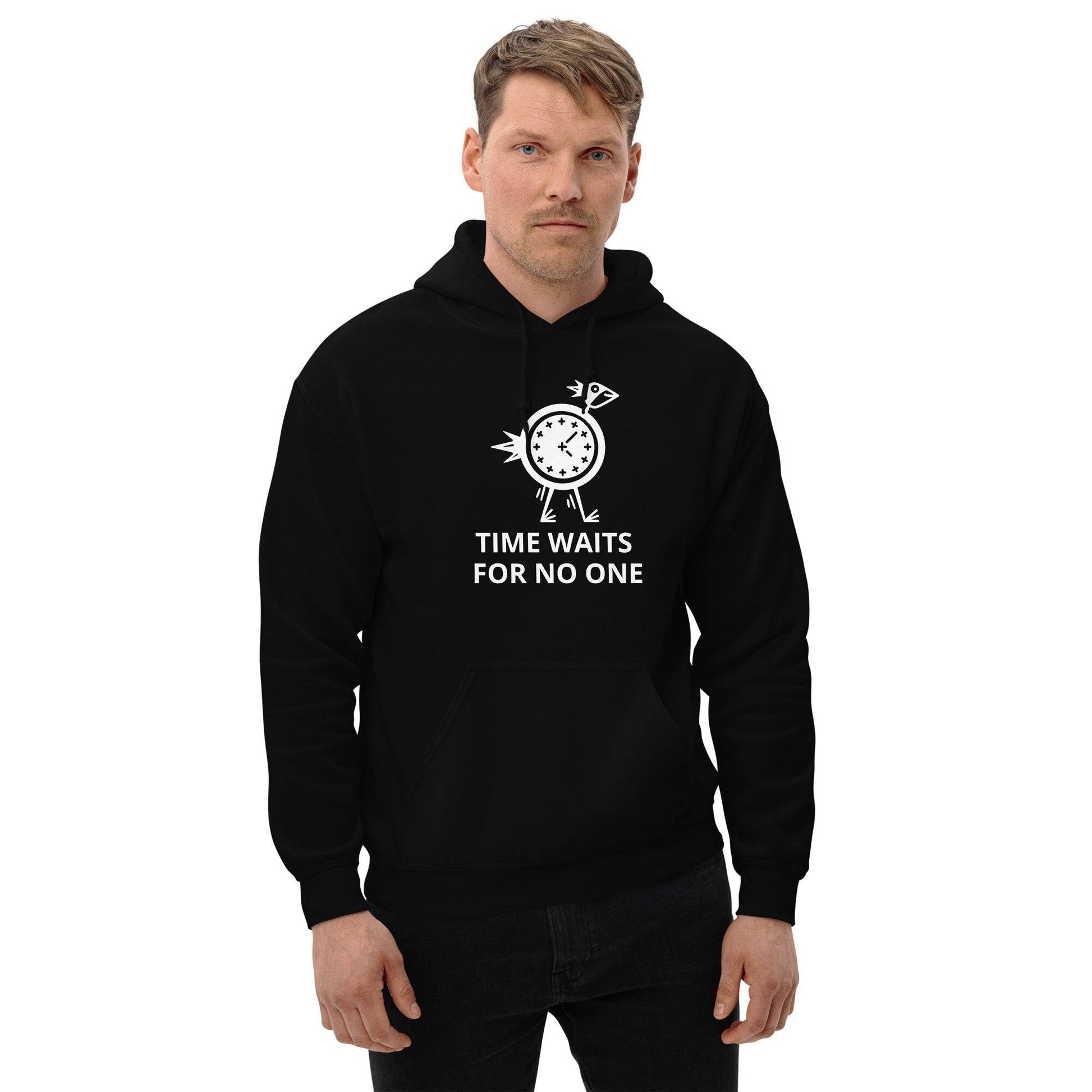 Time Waits for No One Gildan 8500 Unisex Hoodie - Zion Legend Fashions