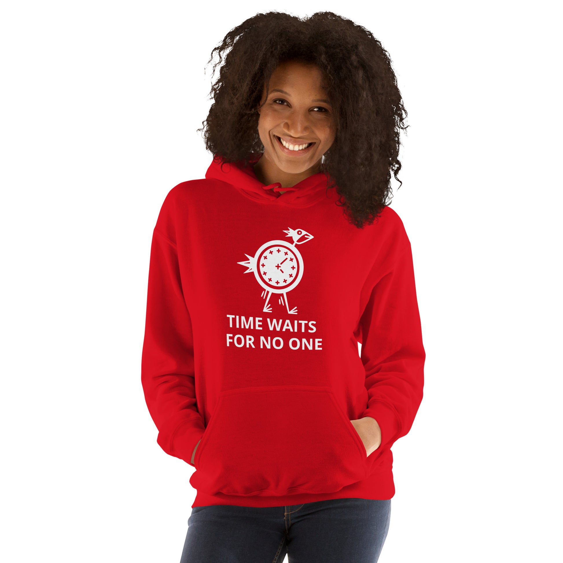 Time Waits for No One Gildan 8500 Unisex Hoodie - Zion Legend Fashions