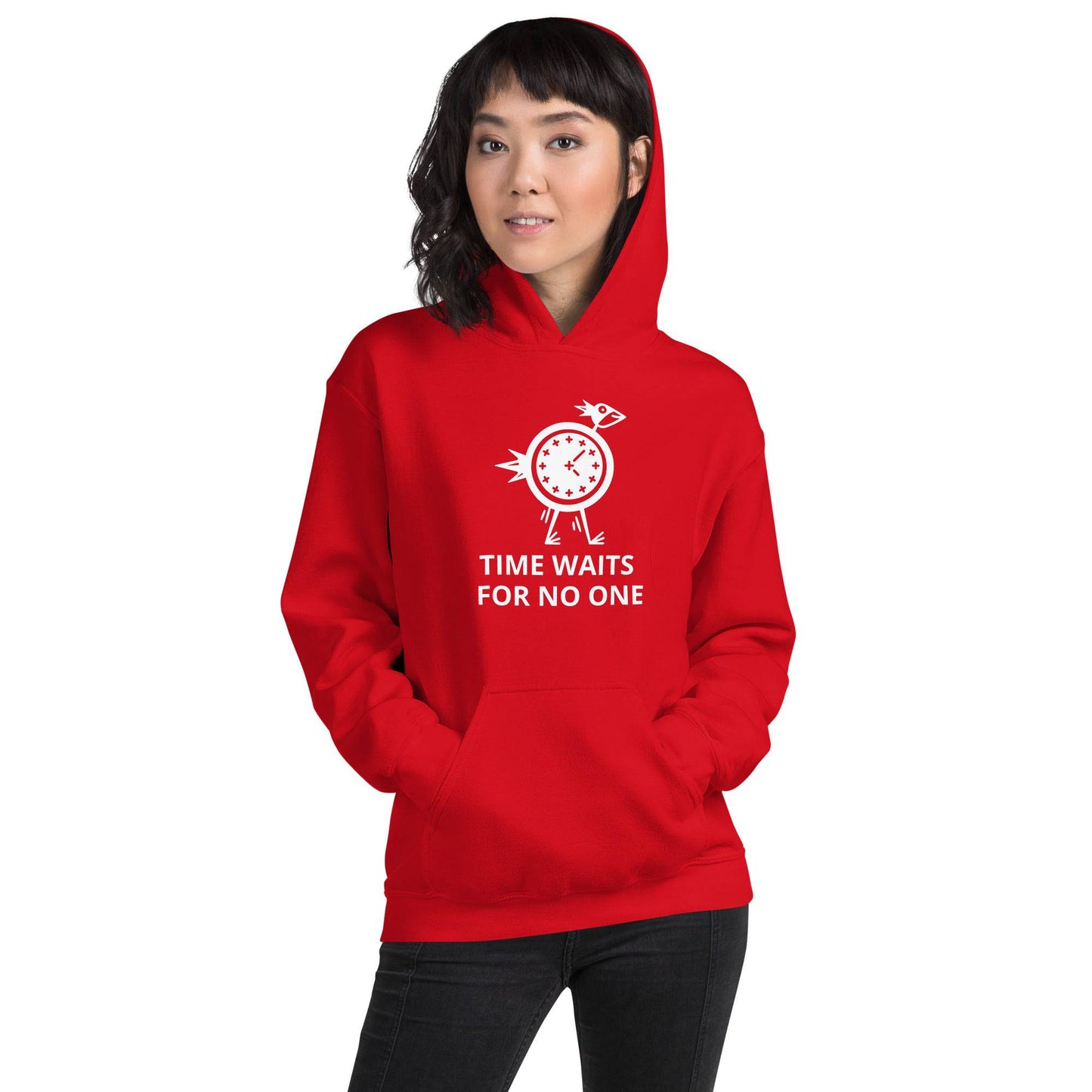 Time Waits for No One Gildan 8500 Unisex Hoodie - Zion Legend Fashions