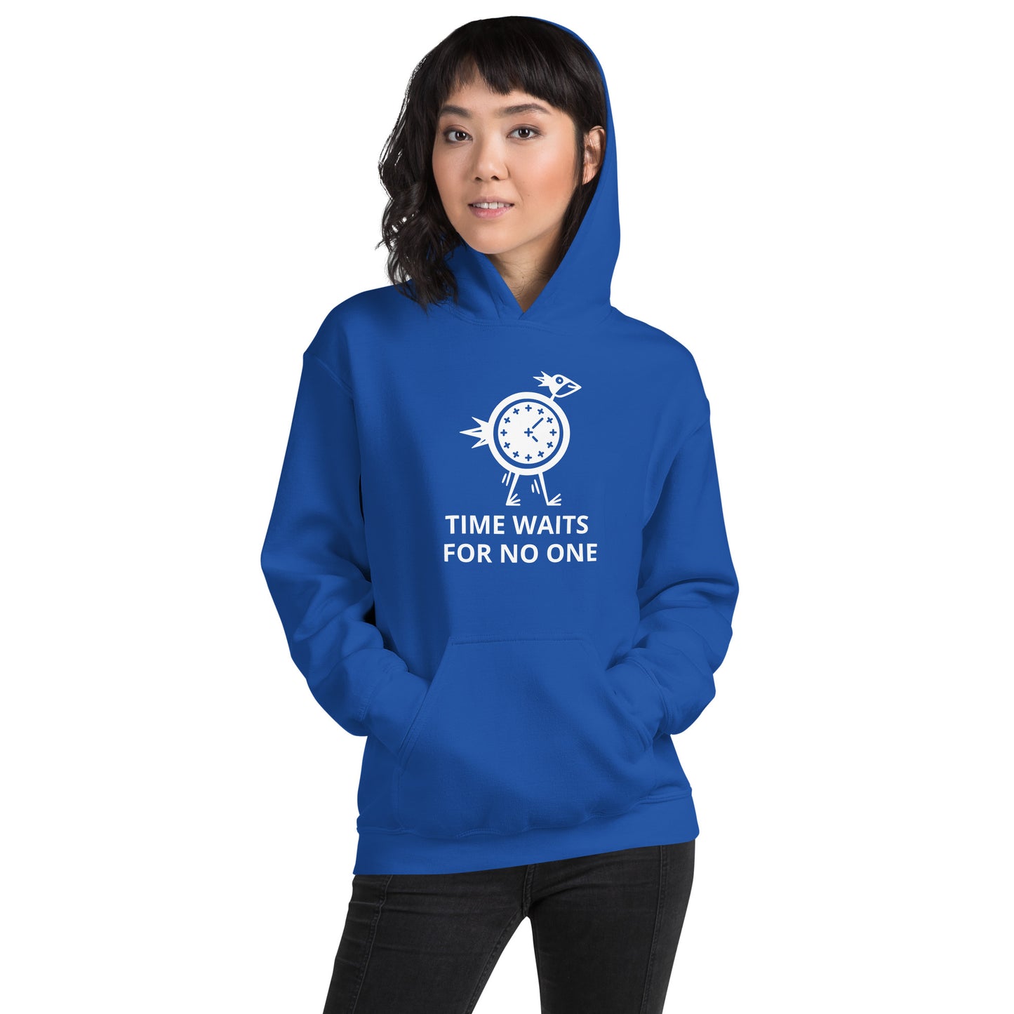Time Waits for No One Gildan 8500 Unisex Hoodie - Zion Legend Fashions