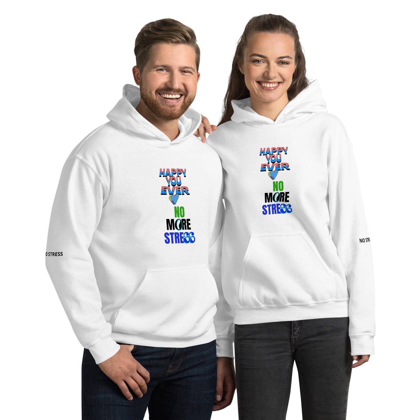 NO STRESS Unisex Hoodie - Zion Legend Fashions