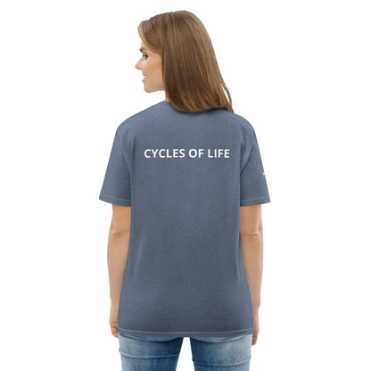 TIME WAITS FOR NO ONE Unisex organic cotton t-shirt - Zion Legend Fashions