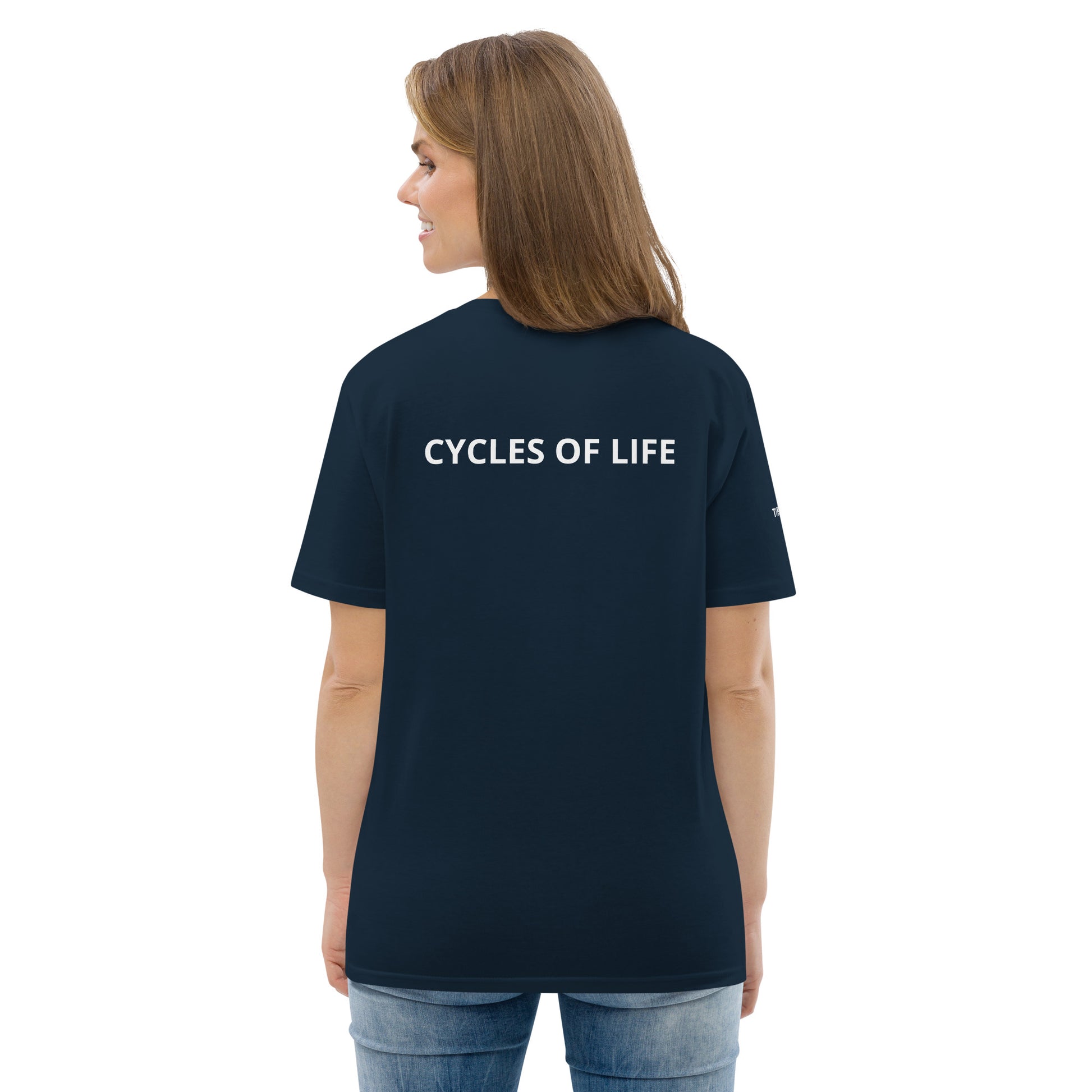 TIME WAITS FOR NO ONE Unisex organic cotton t-shirt - Zion Legend Fashions