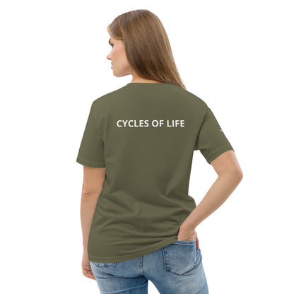 TIME WAITS FOR NO ONE Unisex organic cotton t-shirt - Zion Legend Fashions
