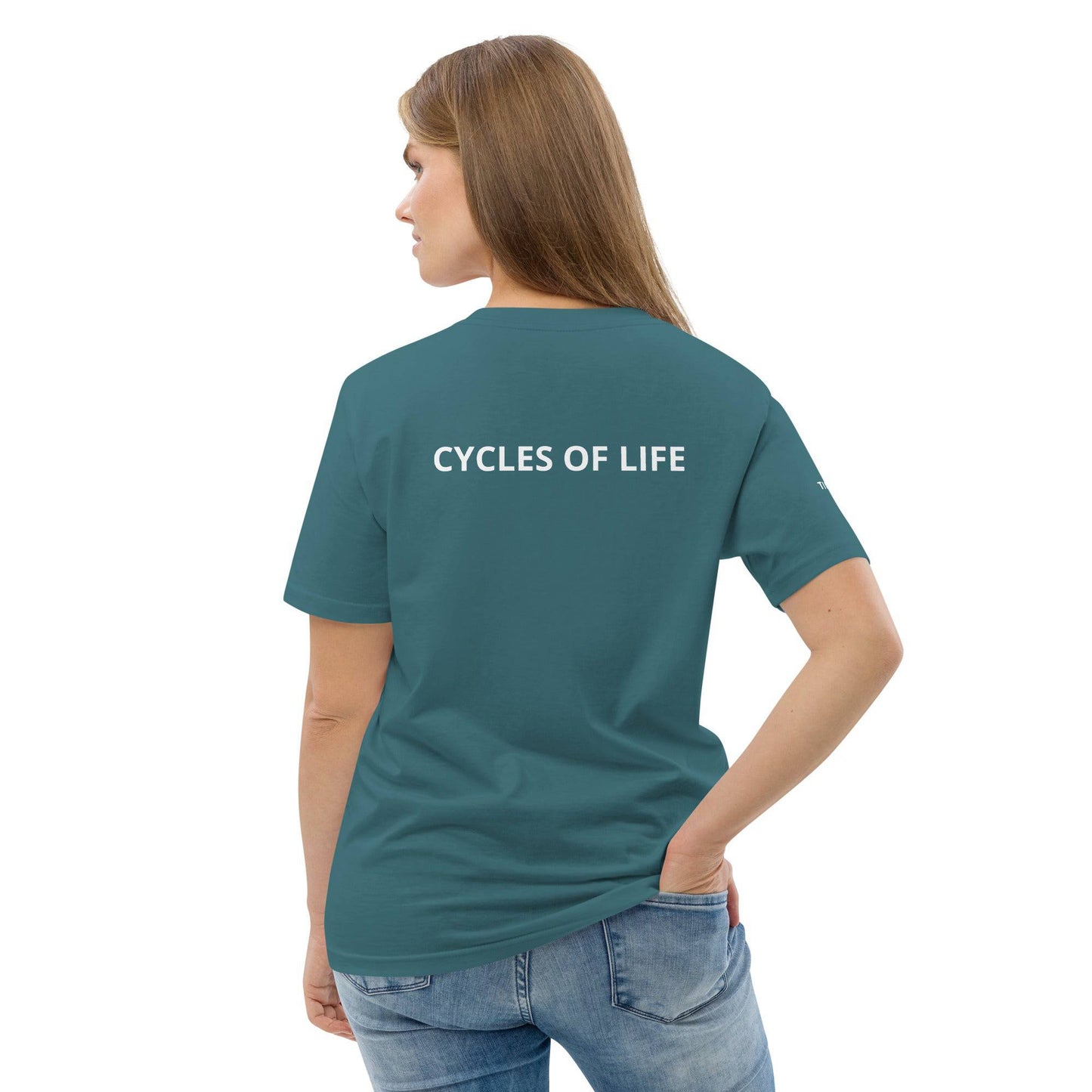 TIME WAITS FOR NO ONE Unisex organic cotton t-shirt - Zion Legend Fashions