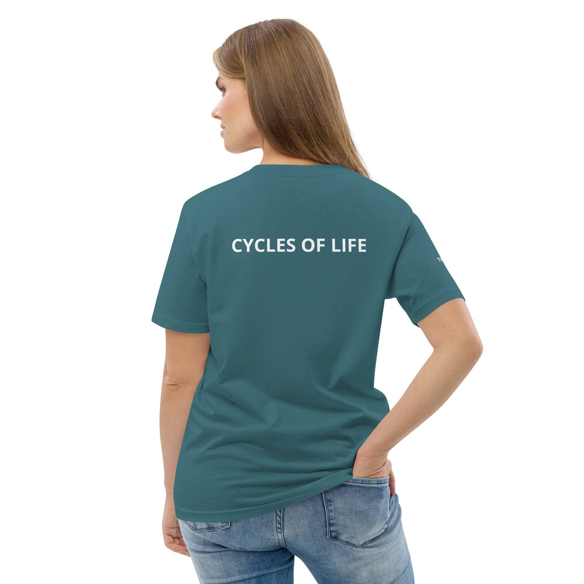 TIME WAITS FOR NO ONE Unisex organic cotton t-shirt - Zion Legend Fashions