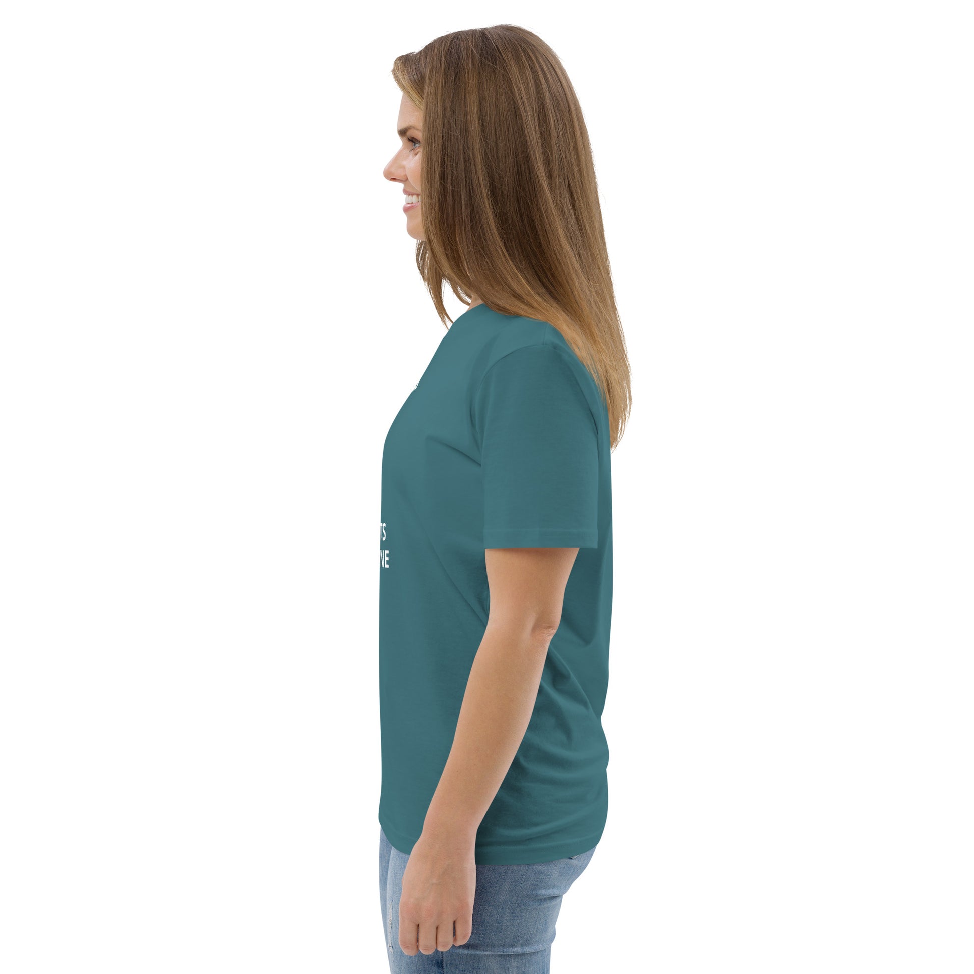 TIME WAITS FOR NO ONE Unisex organic cotton t-shirt - Zion Legend Fashions