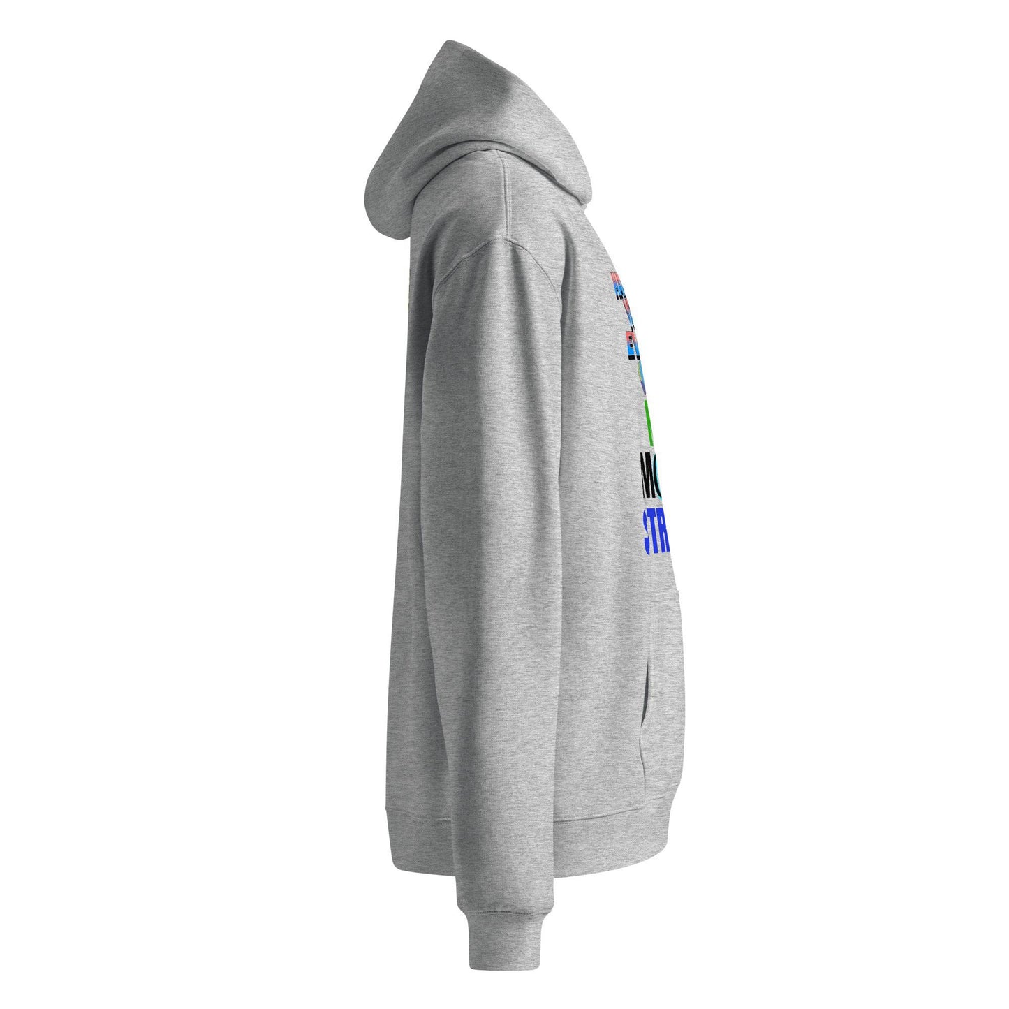 N.STRESS Unisex oversized hoodie - Zion Legend Fashions