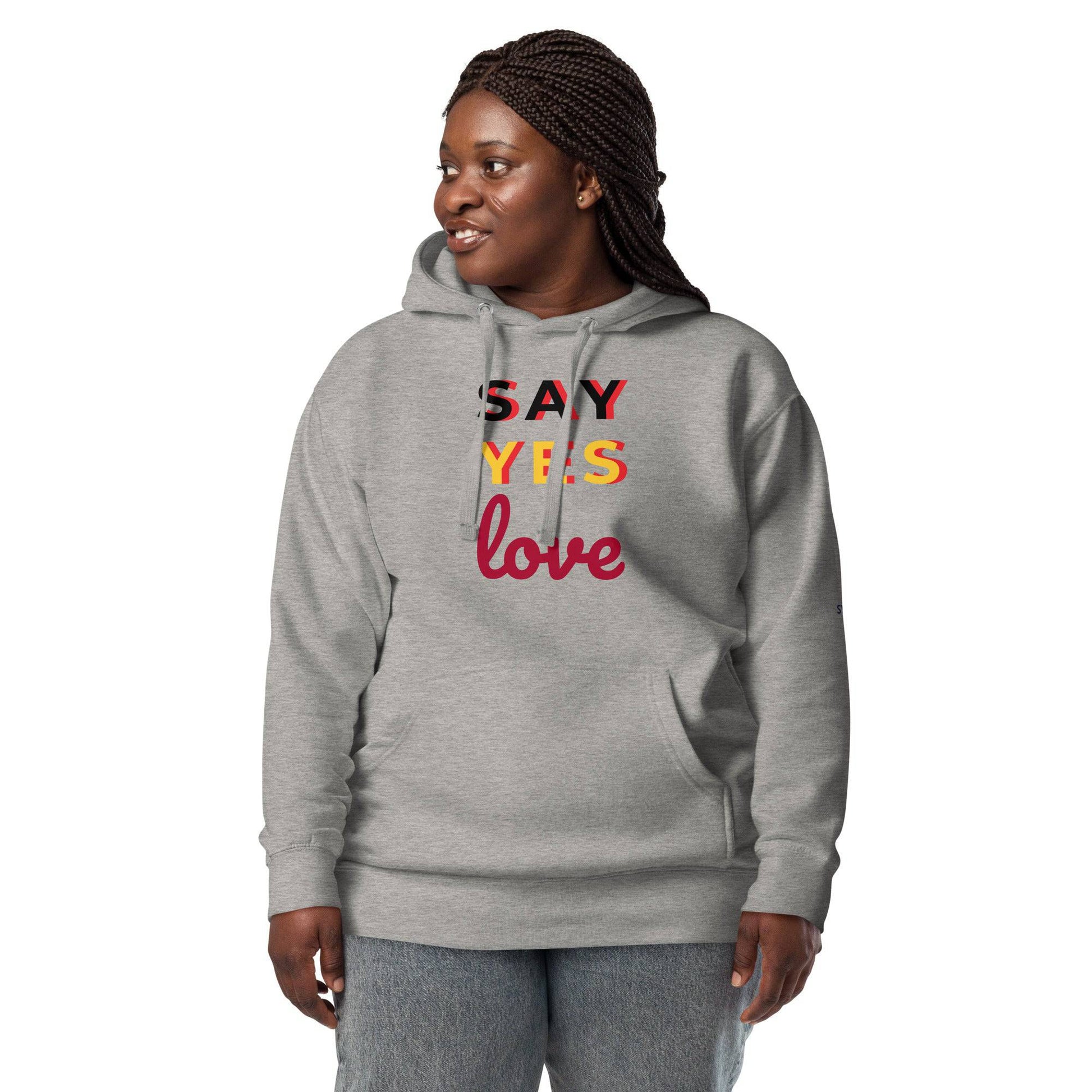 Say Yes Love Unisex Hoodie - Zion Legend Fashions
