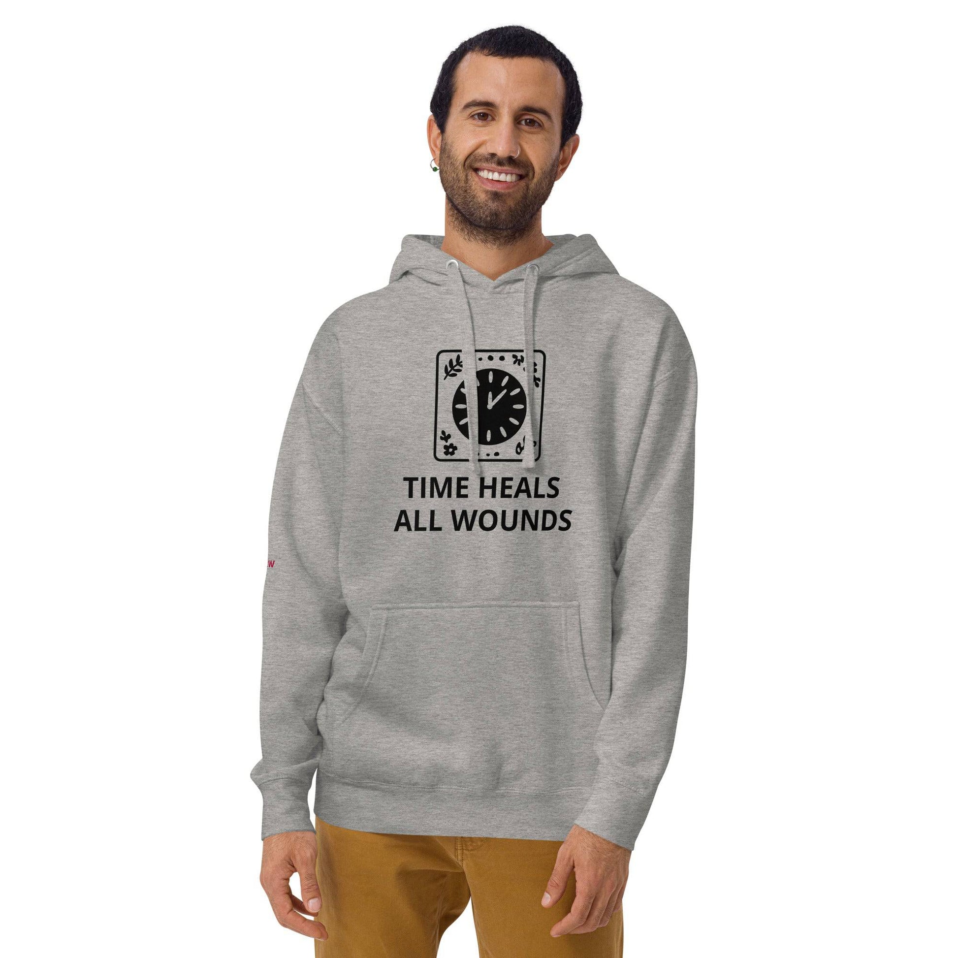 Time Heals all Wounds - Memories Unisex Hoodie - Zion Legend Fashions