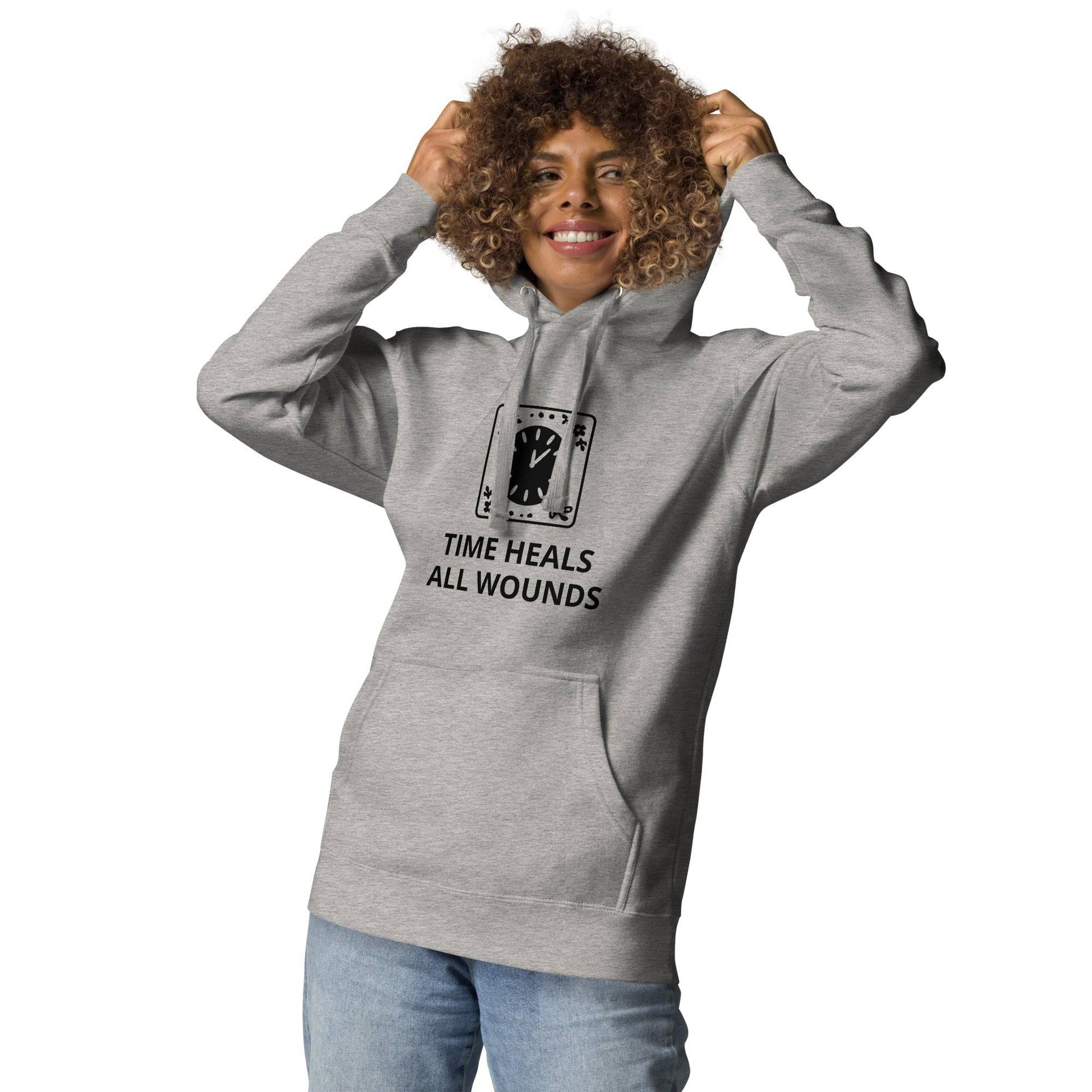 Time Heals All Wounds Unisex Hoodie - Zion Legend Fashions