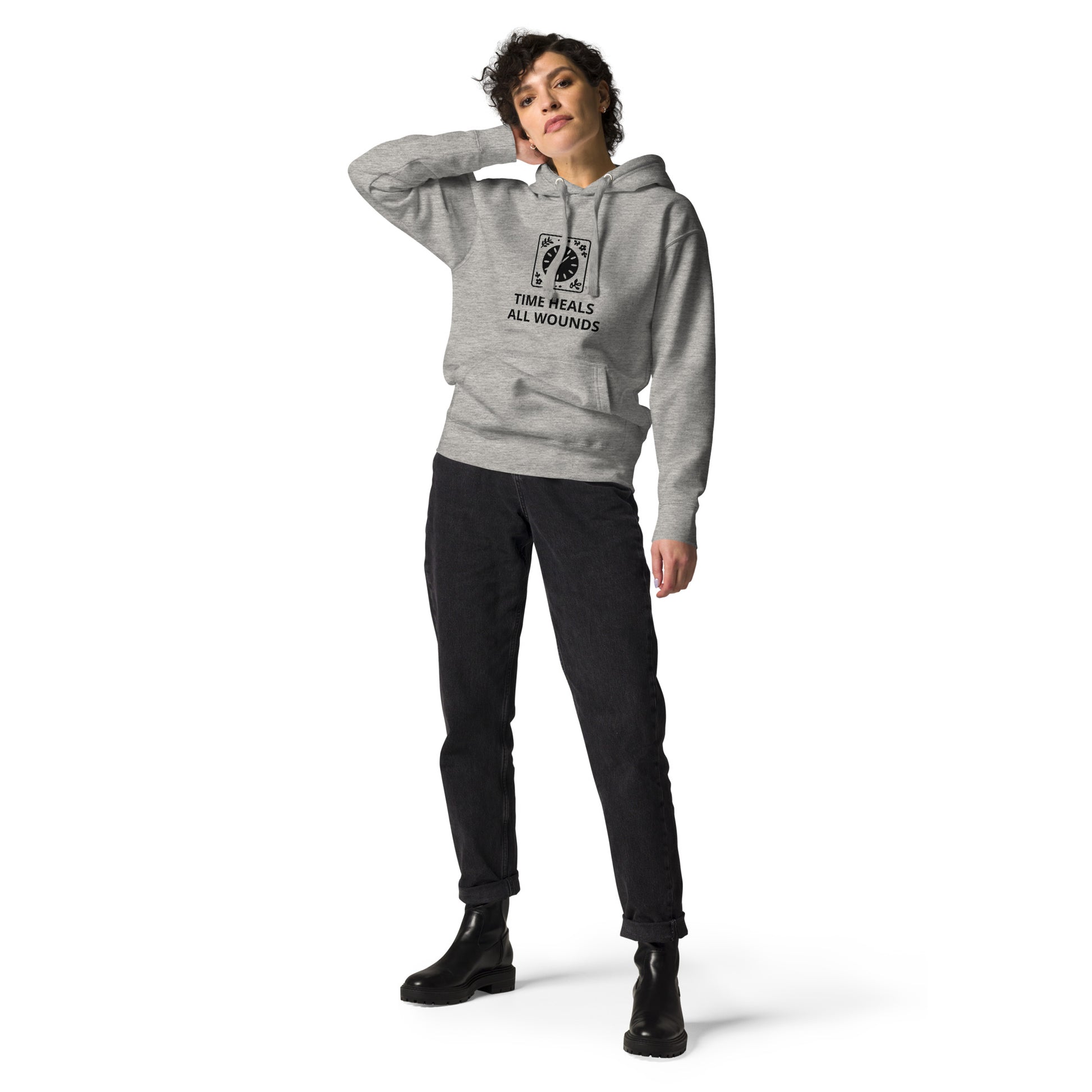 Time Heals All Wounds Unisex Hoodie - Zion Legend Fashions