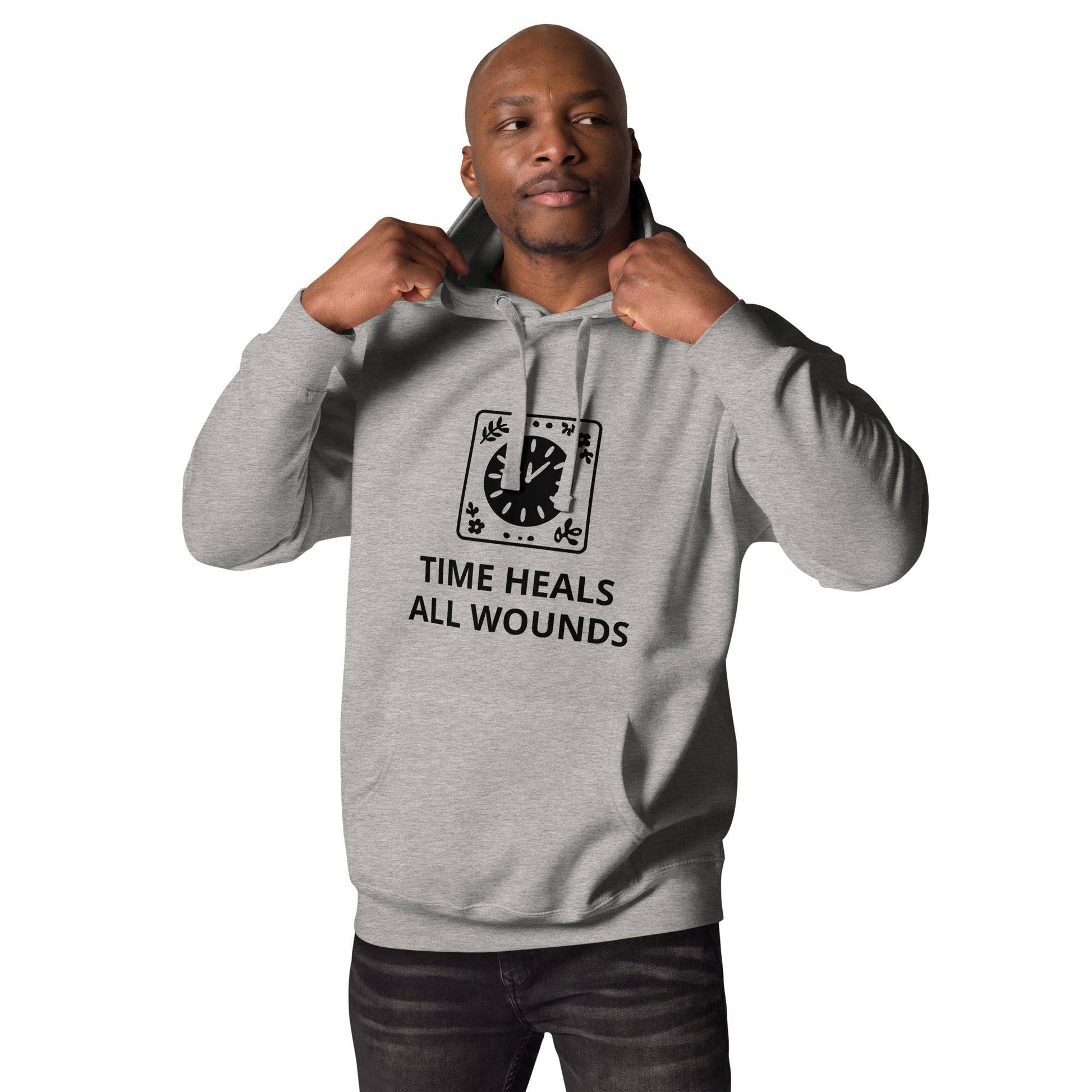 Time Heals All Wounds Unisex Hoodie - Zion Legend Fashions