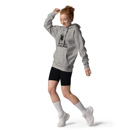 Time Heals All Wounds Unisex Hoodie - Zion Legend Fashions
