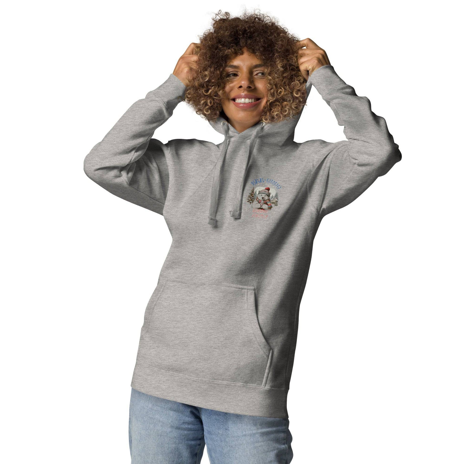 Brrrr Snow Bear Unisex Hoodie - Zion Legend Fashions