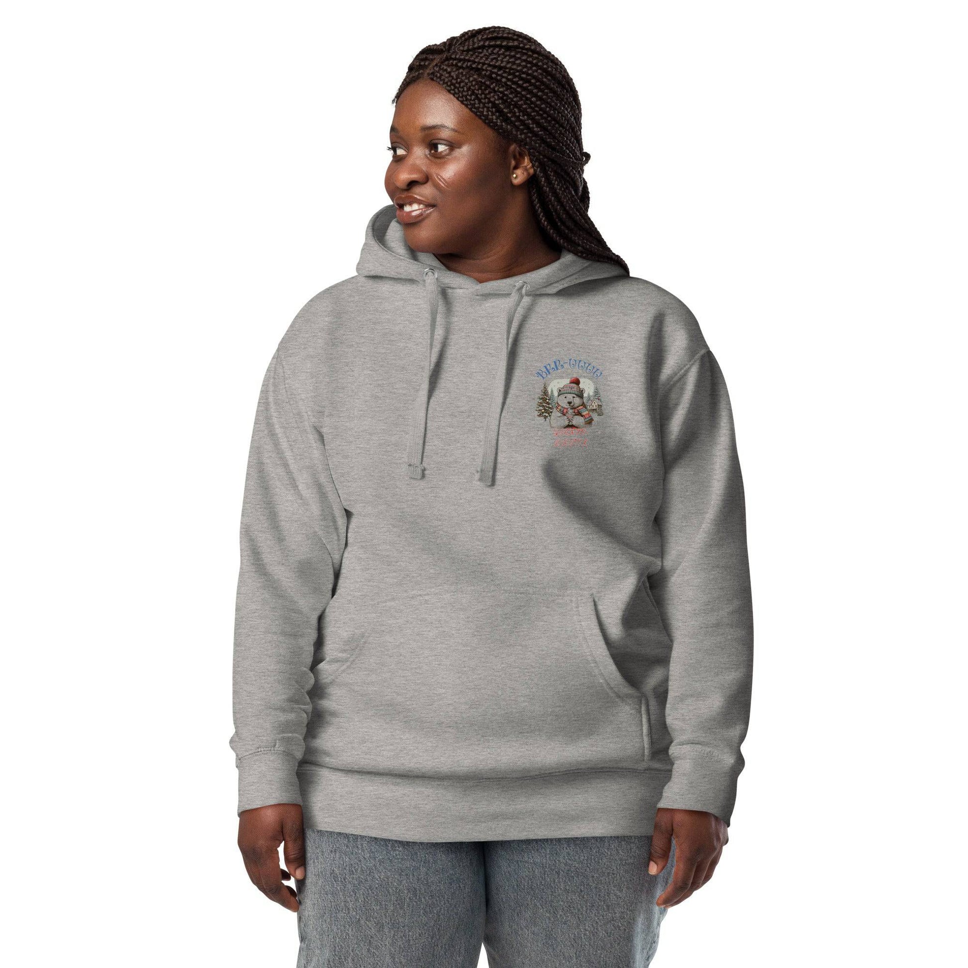 Brrrr Snow Bear Unisex Hoodie - Zion Legend Fashions